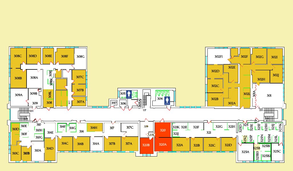 3rd Floor Map